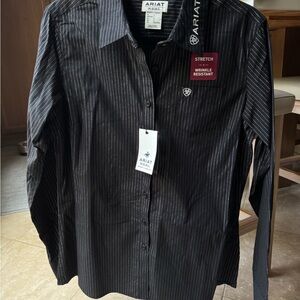 ariat women's team kirby western button up show shirt